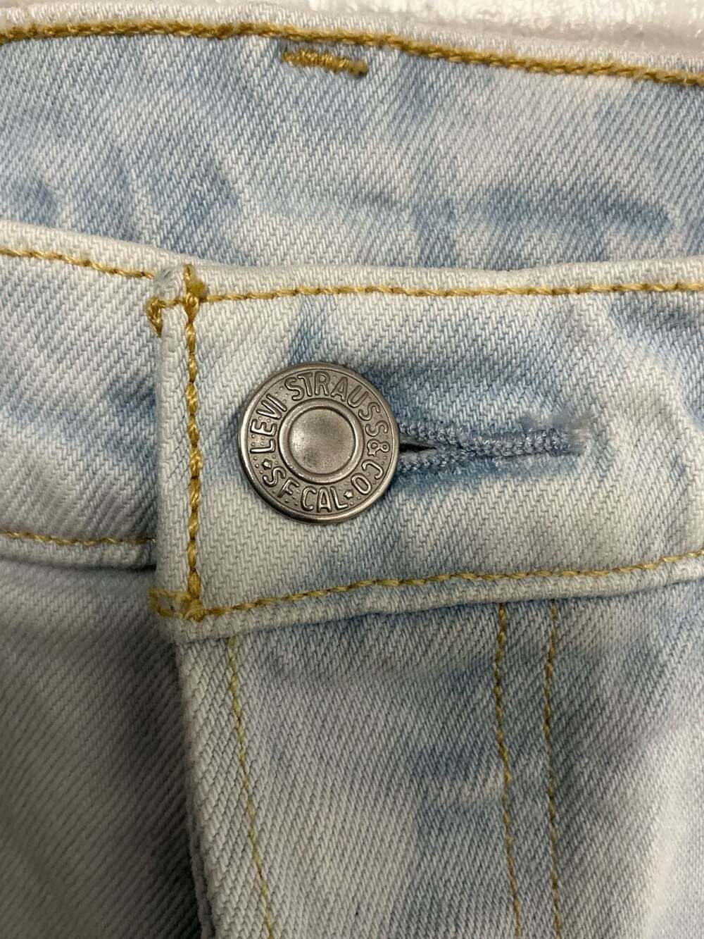 Levi's Premium 501 Quality Clothing Women's Jeans Size W27 X L28 - Picture 8 of 10